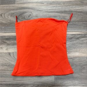 Aritzia Women's Orange Tube Top XS